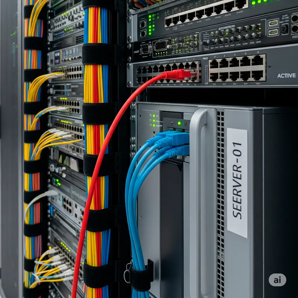 NPC6A7R-3607 | PATCH CORD CAT 6A 7FT ROJO