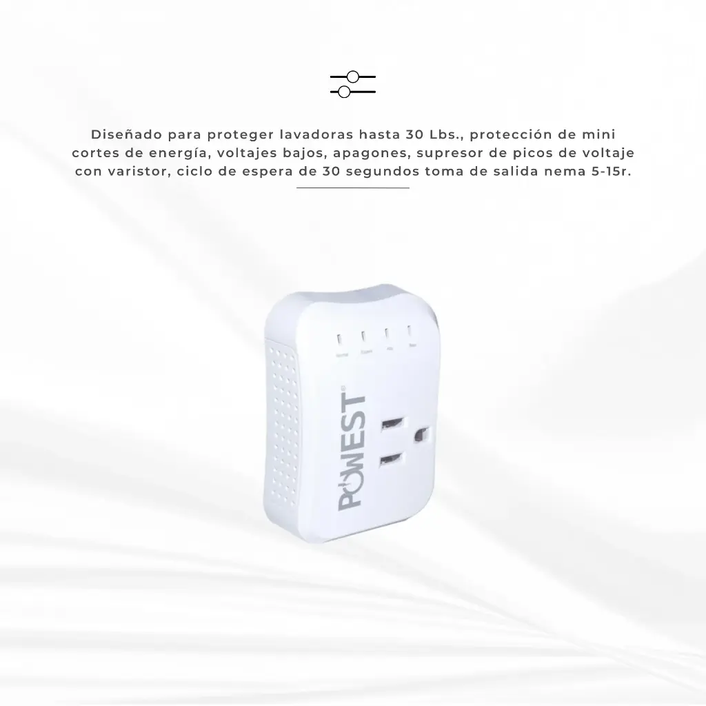 NPRLAV-7258 |  PROTECTOR DE VOLTAJE 120V REF.LAVOMATIC  