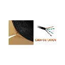 CABLE UTP  EXTERIOR CAT 6 POR 305MTS (S) 