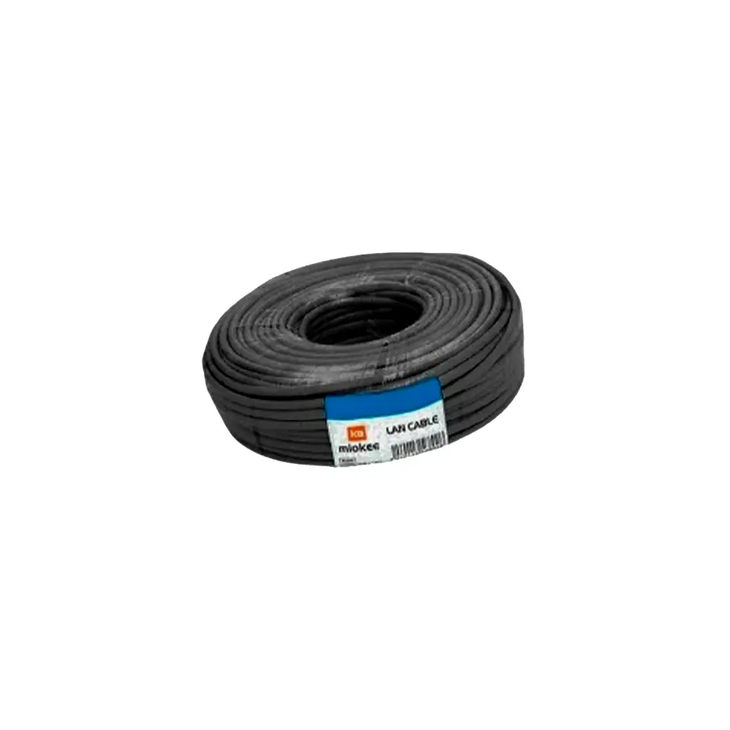 100MTS(S) | CABLE MIOKKE UTP CAT 6 EXTERIOR  POR 100MTS (S) ECOLINE