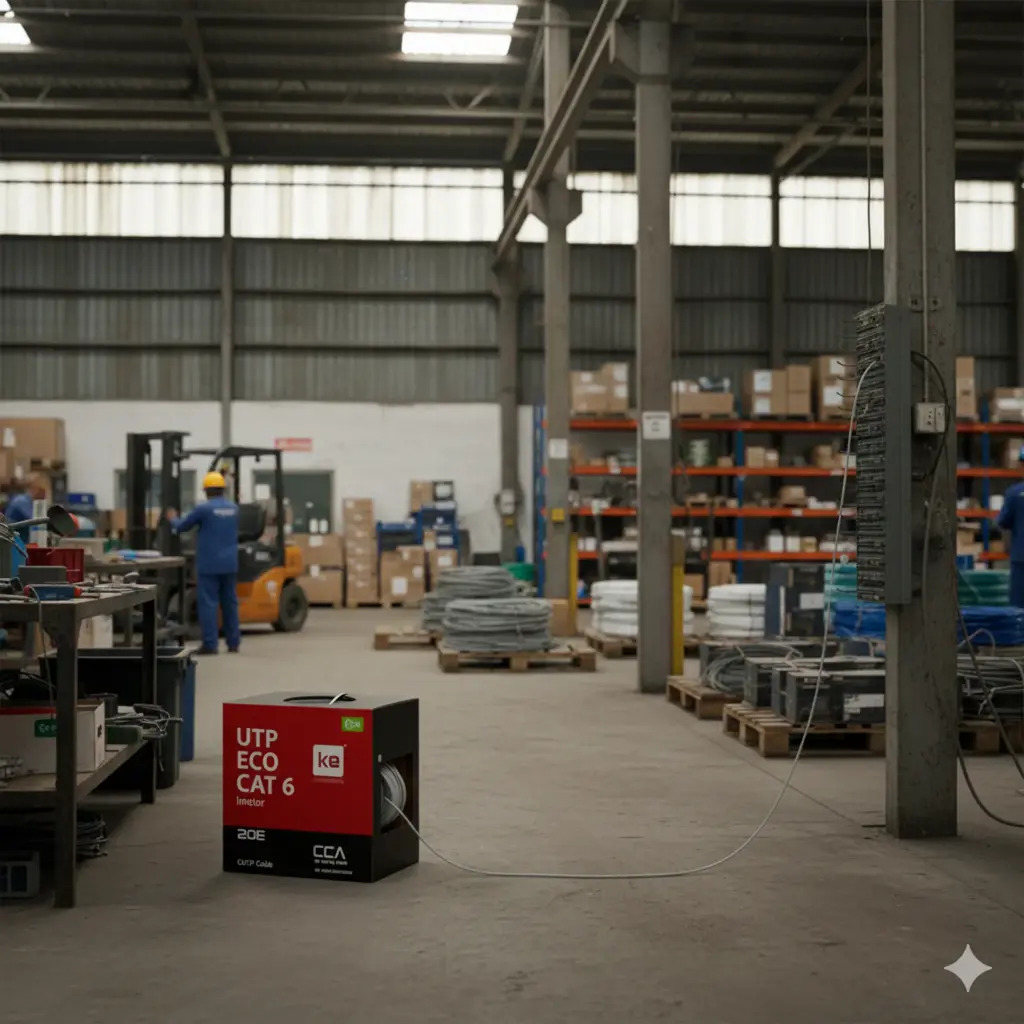 UTP ECO CAT6 | CABLE ECO UTP CAT 6 INTERIOR X305 MTS CAJA ROJA