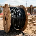 CABLE CAT5E  UTP 305M BLACK OUTDOOR MIOKEE