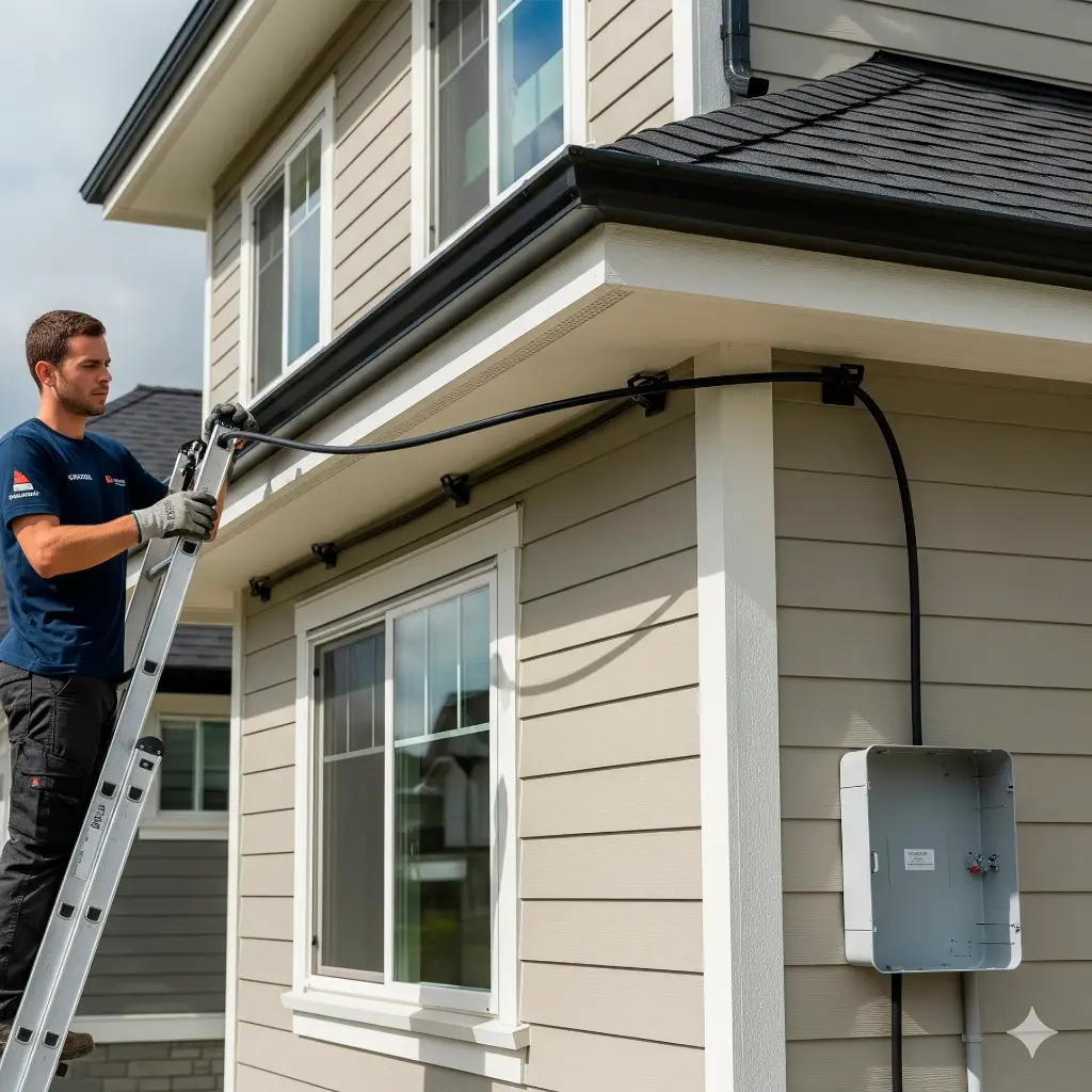 CABLE CAT5E  UTP 305M BLACK OUTDOOR MIOKEE