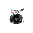 UTPEXTC6100 | CABLE UTP CAT 6 EXTERIOR 100M NEGRO MIOKKE