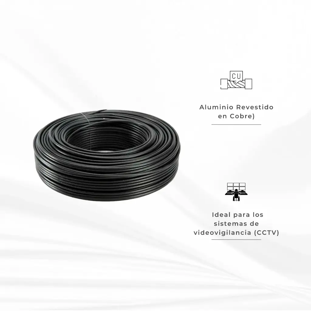 5E 100MTS (E) | CABLE MIOKKE UTP CAT 5E EXTERIOR  POR 100MTS (S) ECOLINE