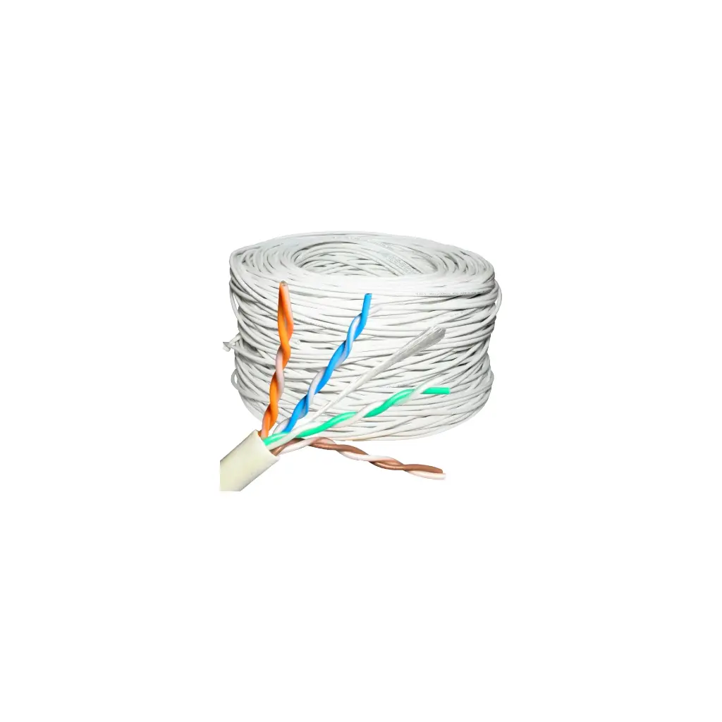 CAT 6 100 | CABLE UTP INTERIOR CAT 6 POR 100MTS (S)