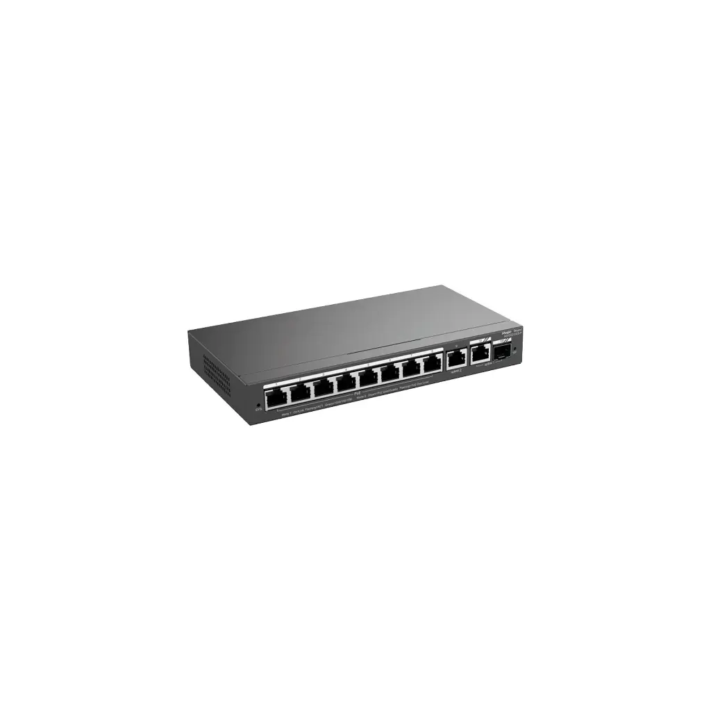 RG-ES210GS-P | SWITCH 8 PUERTOS GIGABIT POE 120W 802 3 AF AT 