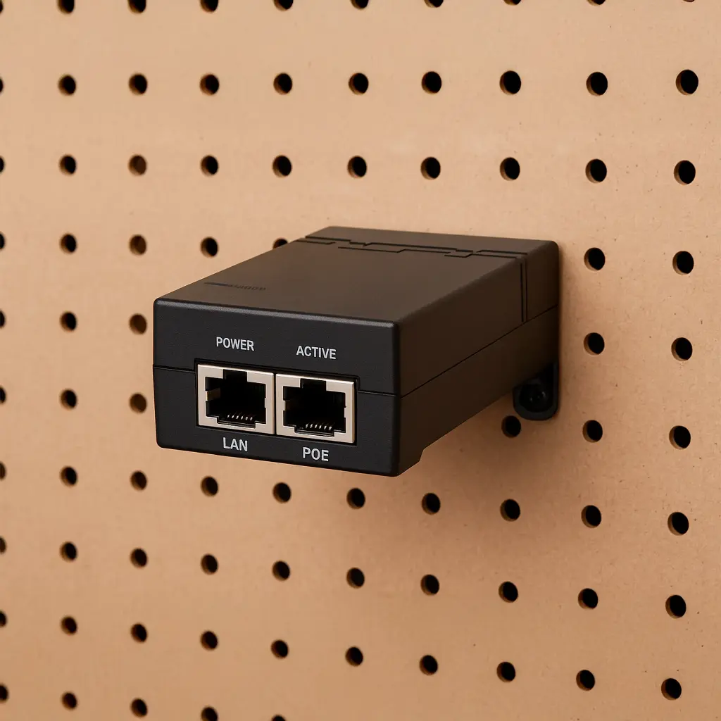 RGE130(GE) | INYECTOR POE ESTANDAR 8023 AT GIGABIT 53V 30W