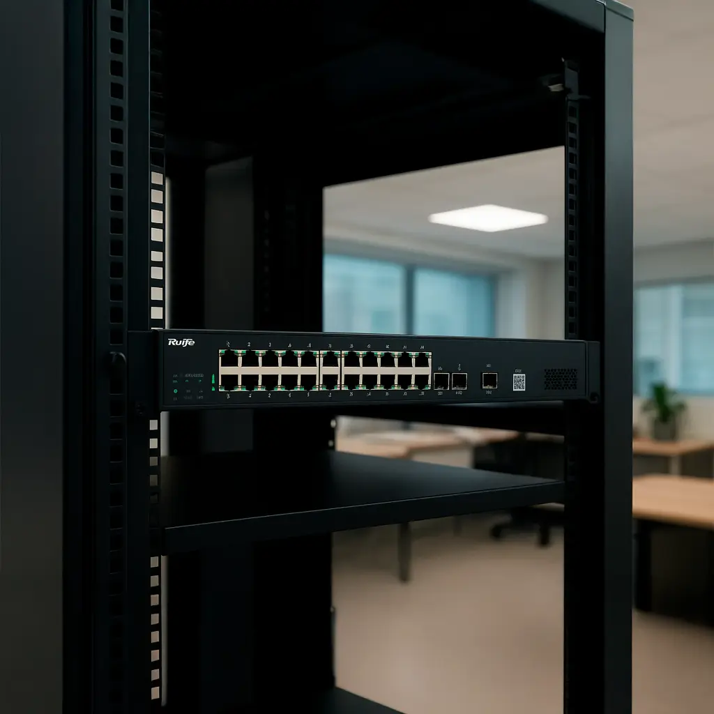 RGES228GSP | SWITCH 24 PORT 10 100 1000 MBPS POE GIGABIT370W