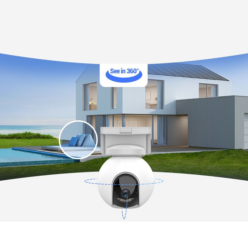 CSHB8 | CAMARA PT WIFI CON BATERIA RECARGABLE 