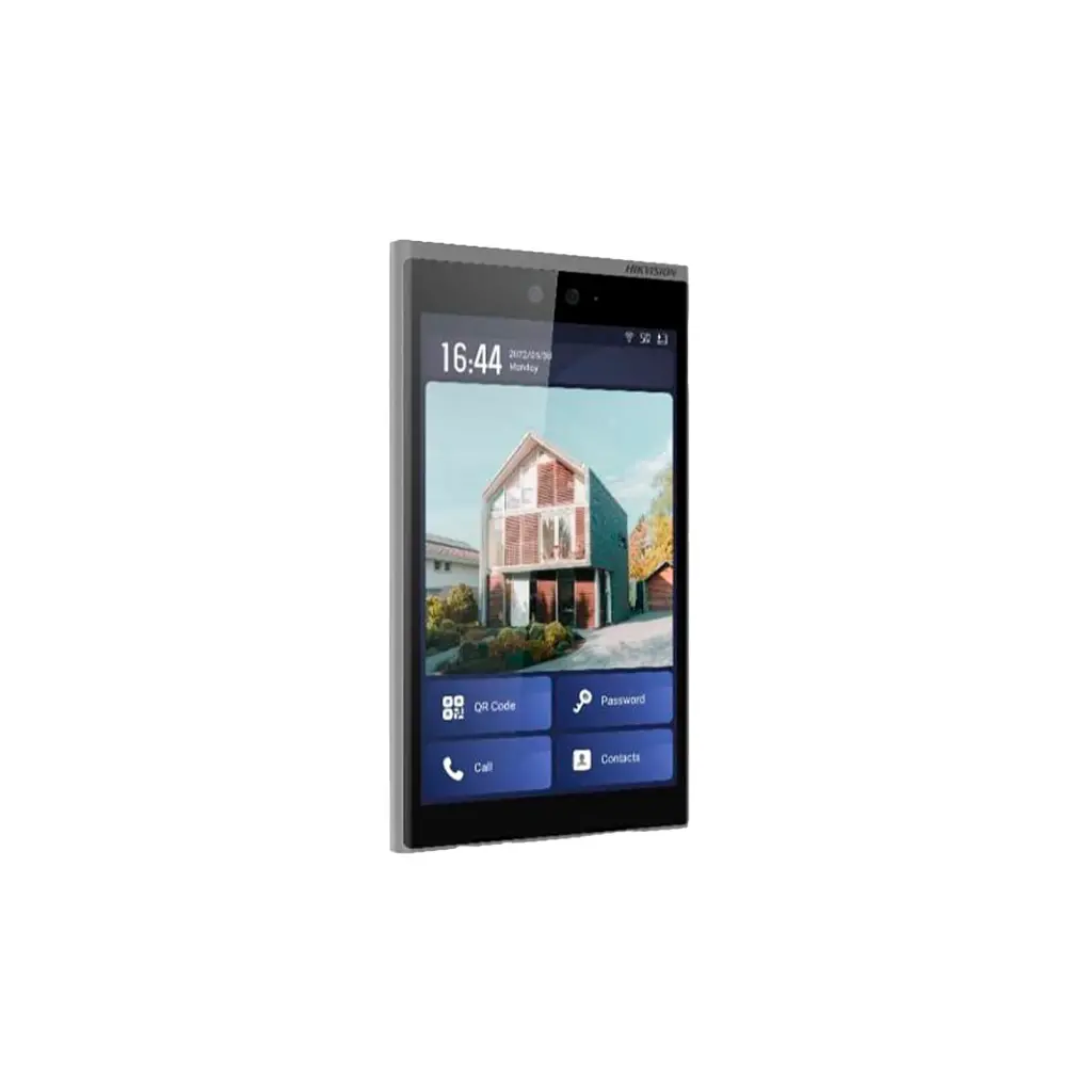 DS-KD9633-WBE6 | Frente de Calle IP 2 Megapixel (1080p) / Multiapartamento / Pantalla 10.1" Touch Screen / Reconocimiento Facial / Android / IP65 / IK07 / Soporta Modulo de Botones y Huella (por Separado)