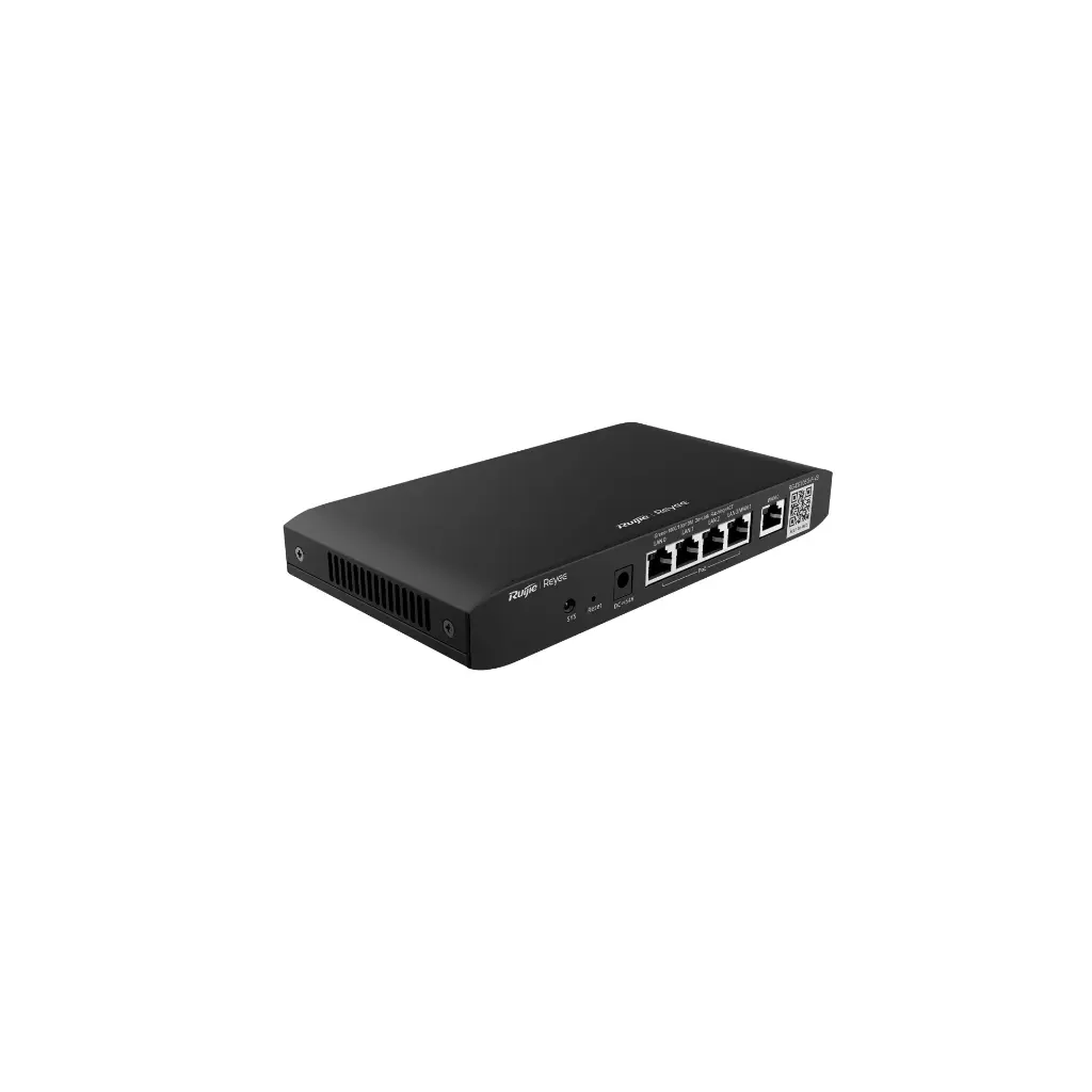 RG-EG105G-P-V3 | Router Administrable Cloud con POE+ 54W, 5 Puertos LAN Gigabit, 2 Puertos WAN Gigabit, Hasta 100 Clientes Concurrentes, Desempeño de 600 Mbps Asimétricos