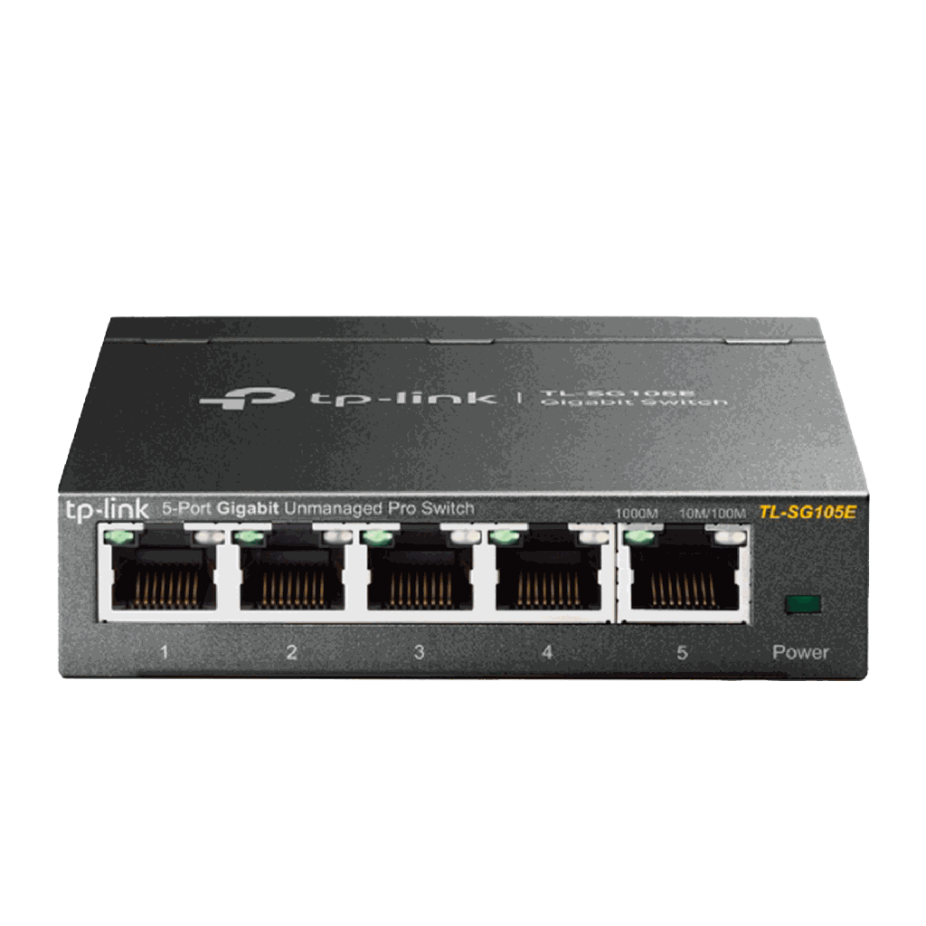 TL-SG105E | SWITCH TP-LINK INTELIGENTE SENCILLO GIGABIT DE 5PTOS