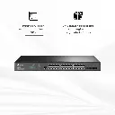 TL-SG3428 | SWITCH 24 PUERTOS GIGABIT TPLINK ADMINISTRABLE L2+CON 4 RANURAS SFP