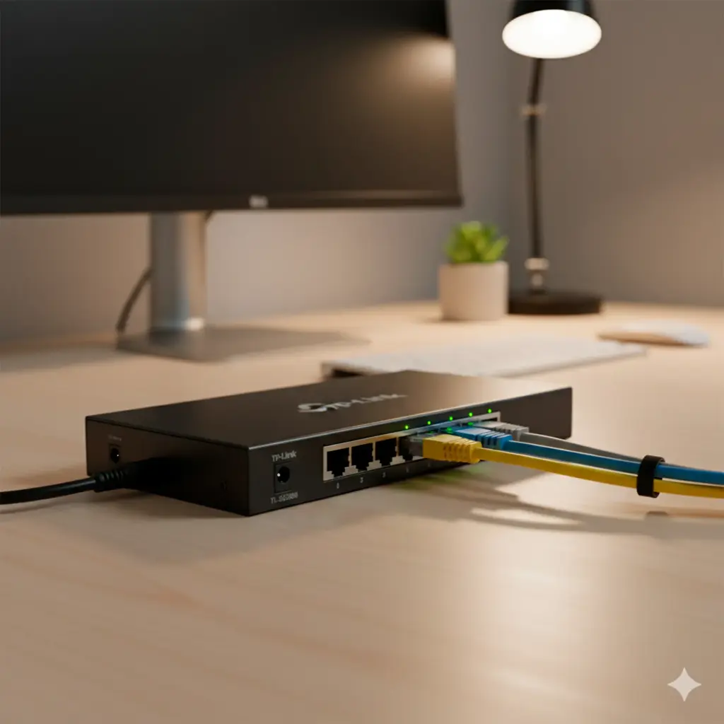 TL-SG2008 | SWITCH INTELIGENTE 8 PUERTOS 10/100/1000 TPLINK