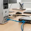 NICOMAR | PACTH CORD CAT6   10FT AZUL