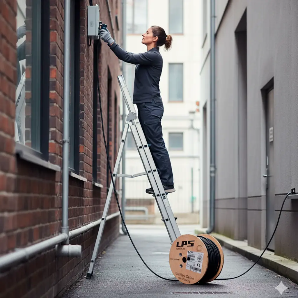 LY-UTP5EAL | CABLE UTP CAT 5E, ALEACION X 305MTS