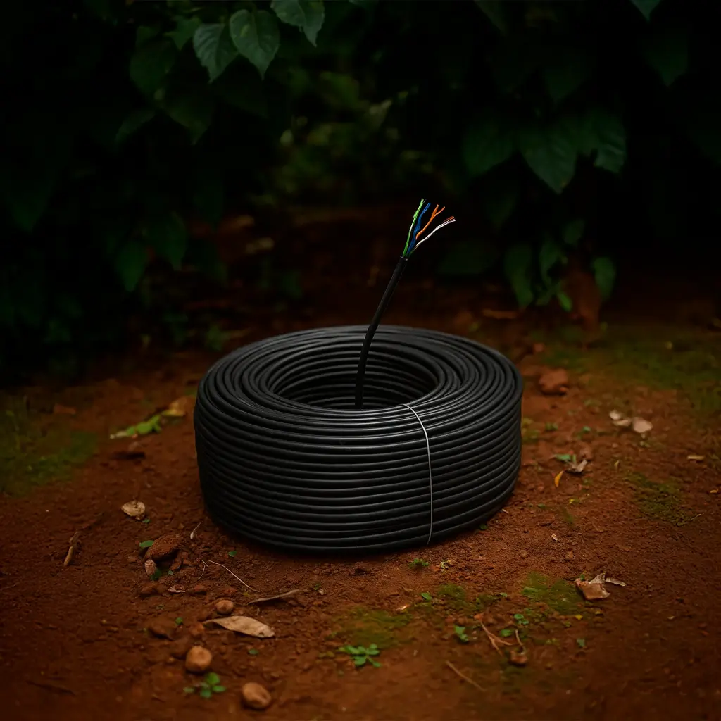 LPSUTPCAT5E100EXTBC-PE | CABLE UTP CAT 5E EXTERIOR 100% COBRE X 100MTS 