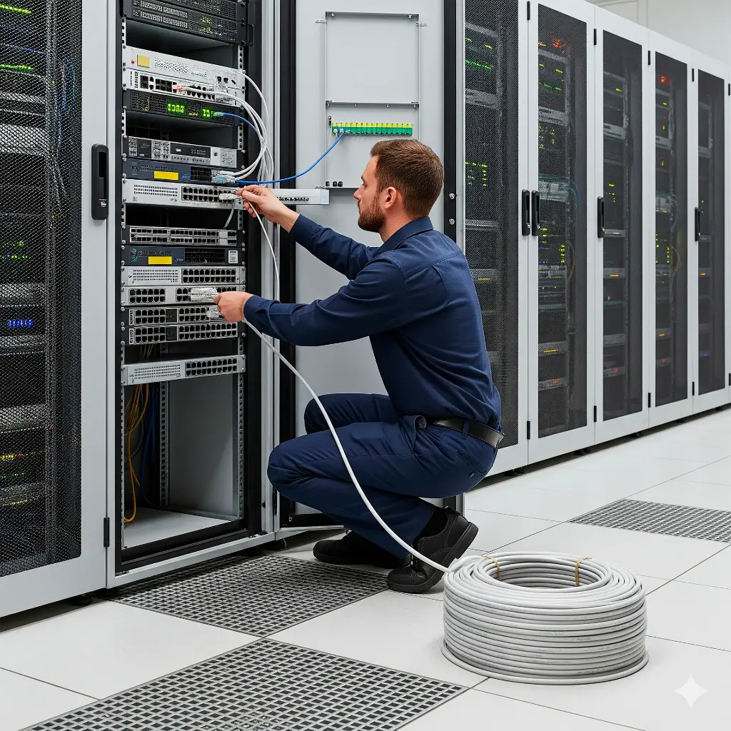 LPSUTPCAT6100BC-PE | CABLE UTP CAT6 INTERIOR 24AWG CHAQUETA BLANCA 100% cobre X 100MT