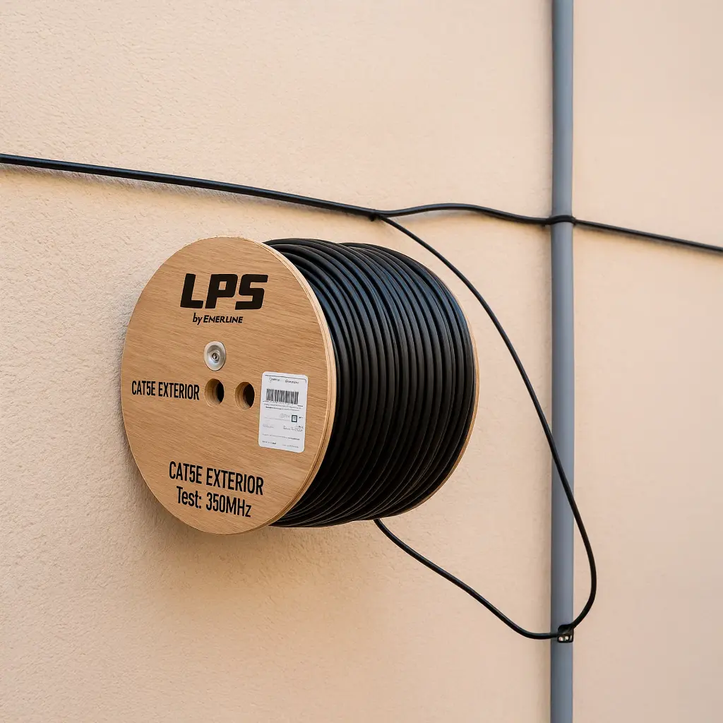 LPSUTPCAT5EXTBC | CABLE CAT 5E EXT DOBLE CHAQUETA  X 305MTS 100% COBRE