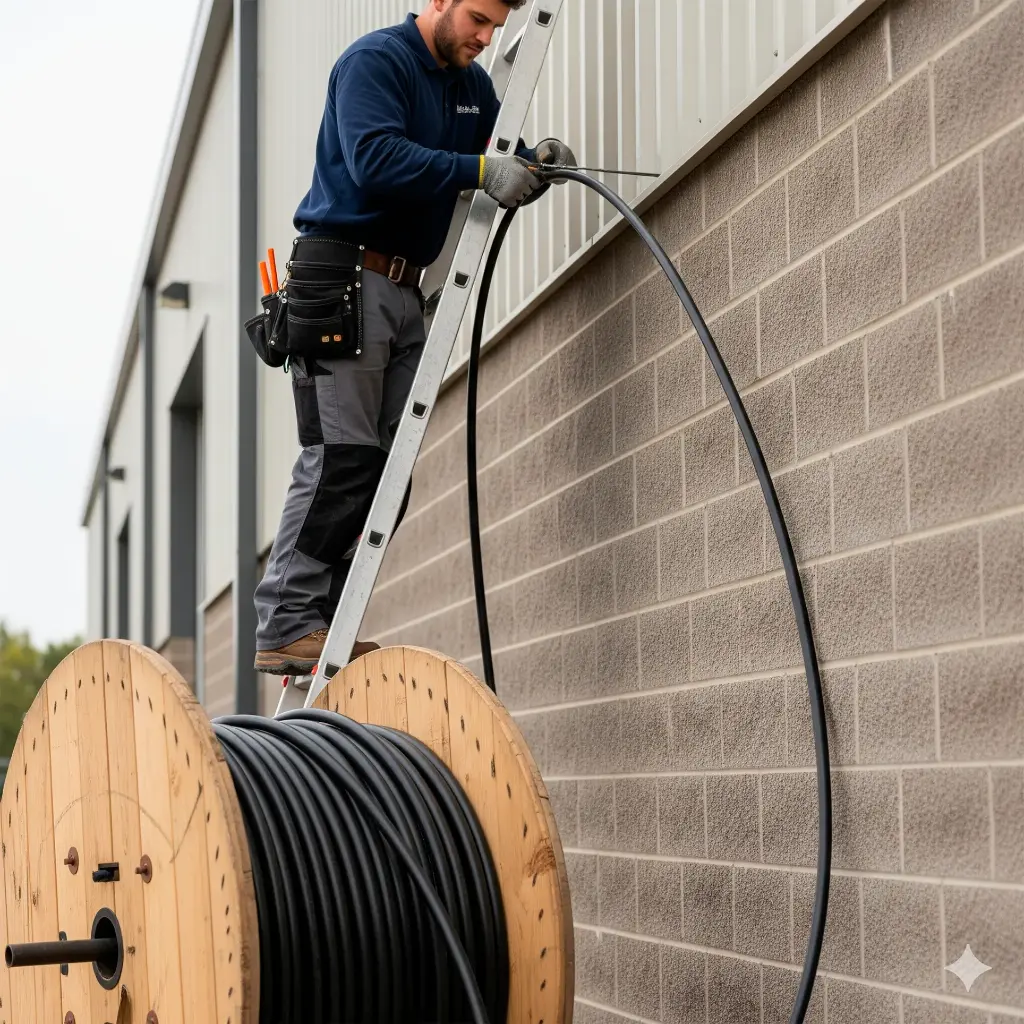 LPSUTPCAT5EXTBC | CABLE CAT 5E EXT DOBLE CHAQUETA  X 305MTS 100% COBRE