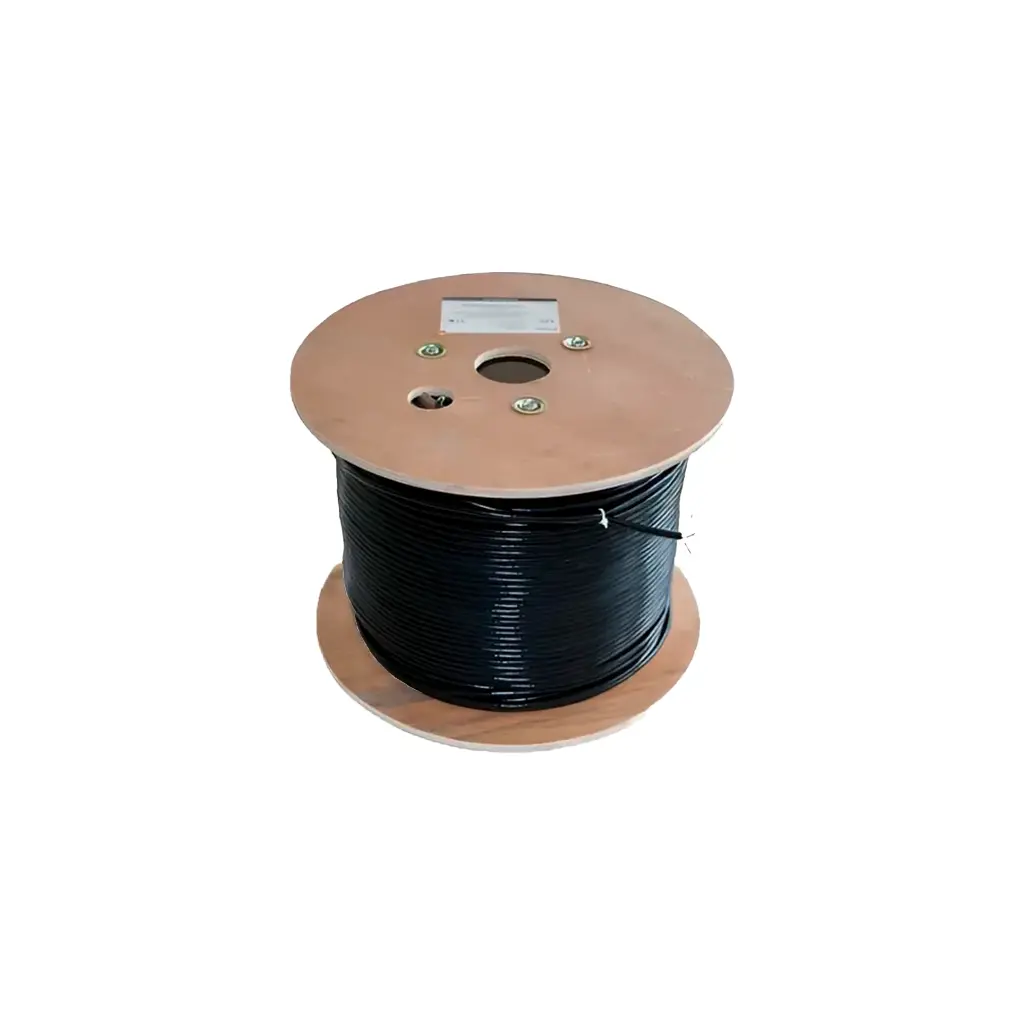 LPSUTPCAT5EXT100 | CABLE UTP CATEGORIA 5E EXTERIOR DOBLE CHAQUETA 75GRADOS 100MTS NEGRO