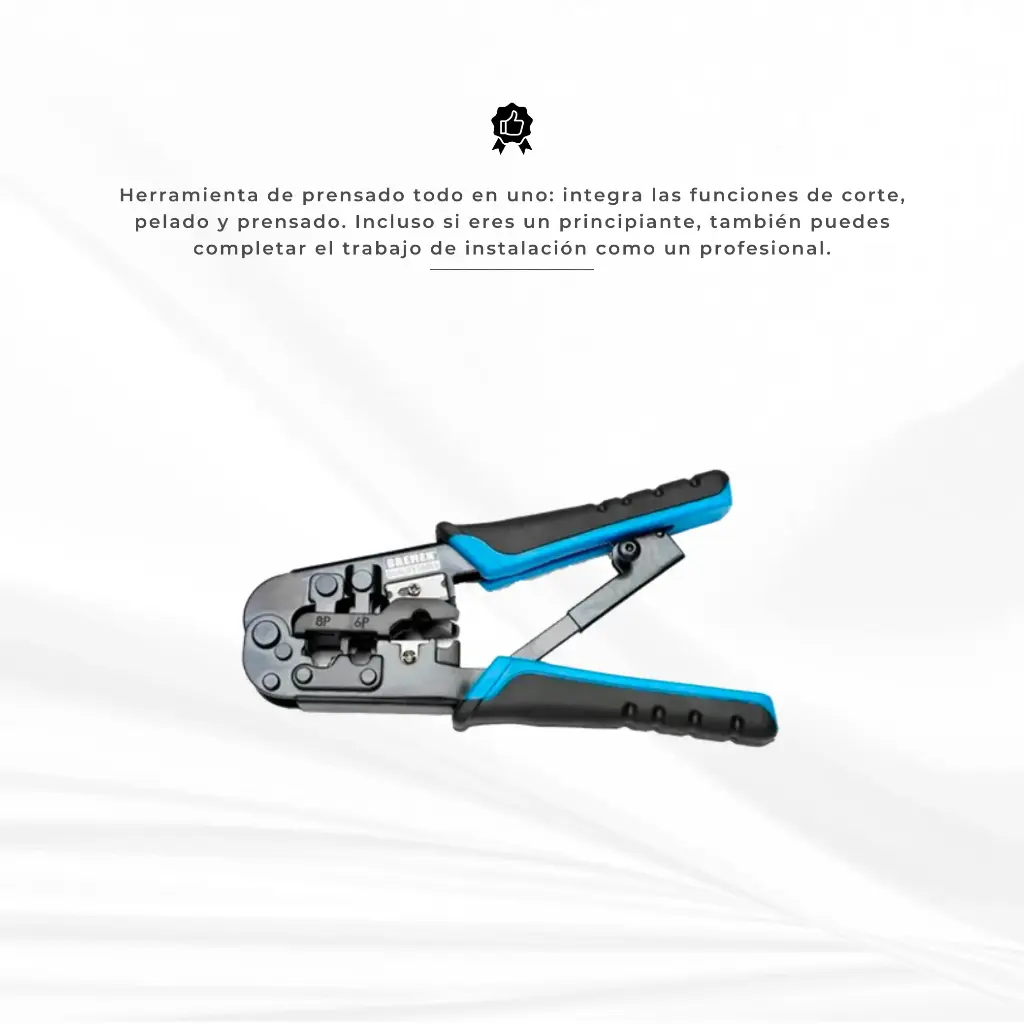 LPS-PONCHADORA | PONCHADORA - PINZA CRIMPEADORA RJ 45 PROFESIONAL CALIDAD EZ