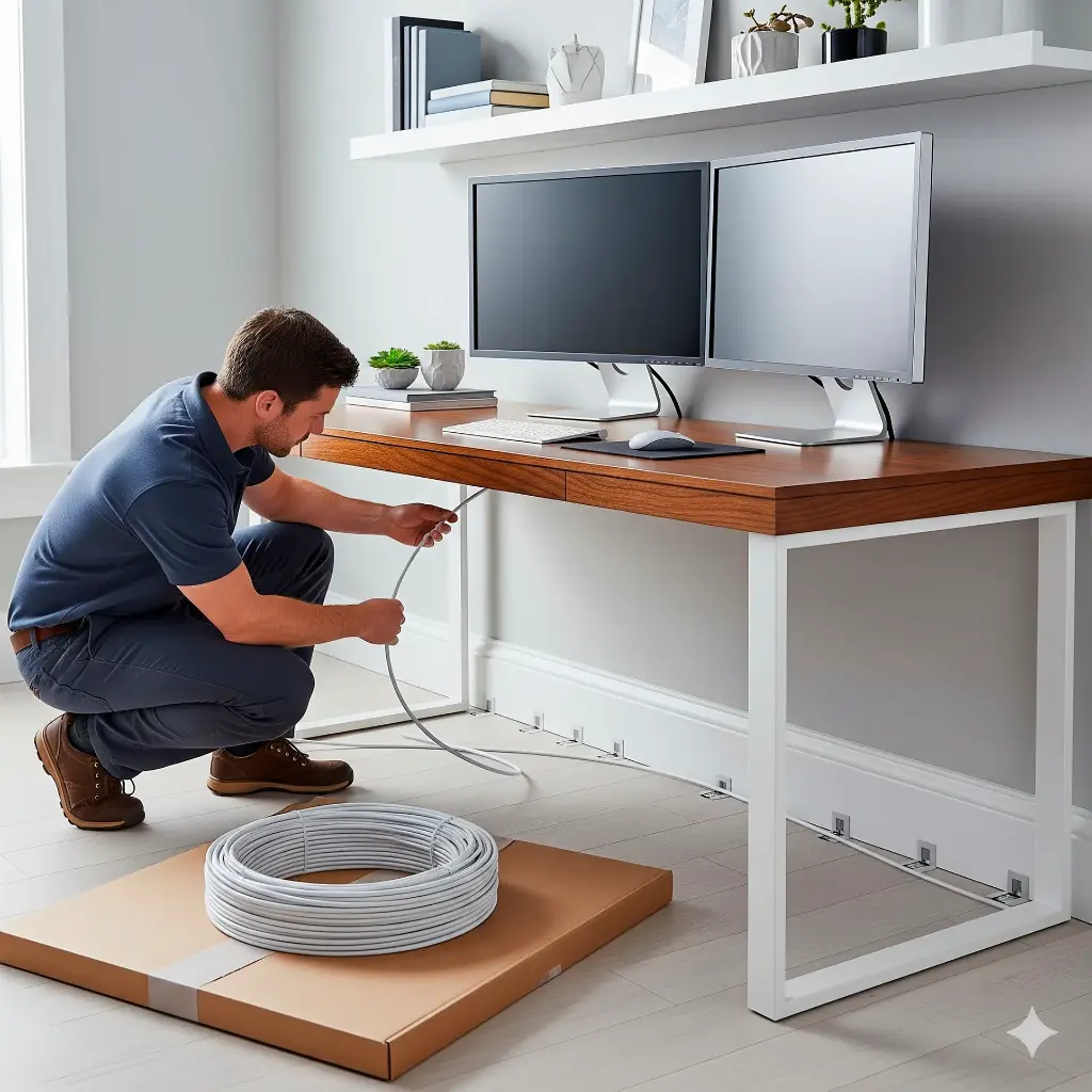 CPUTP6 | CABLE UTP CAT 6 305M INTERIOR 24AWG, 4 PARES 4*2*0,56MM  CCTV POWER