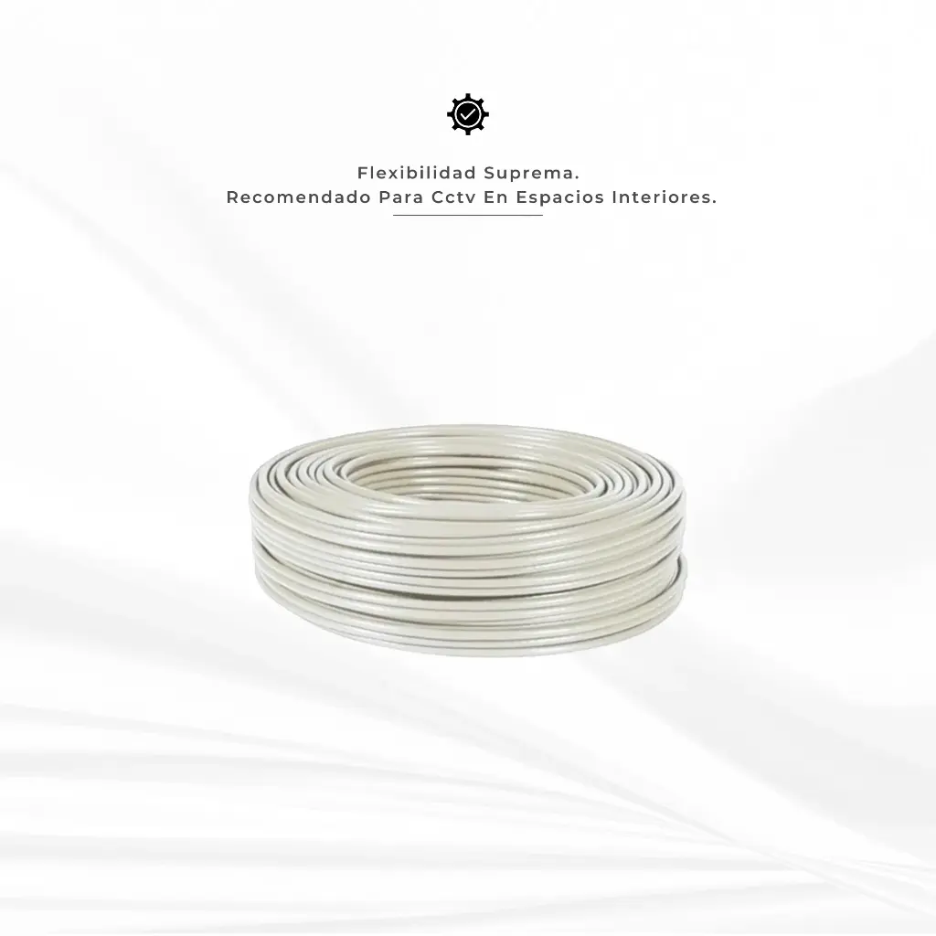 CPUTP6 | CABLE UTP CAT 6 305M INTERIOR 24AWG, 4 PARES 4*2*0,56MM  CCTV POWER