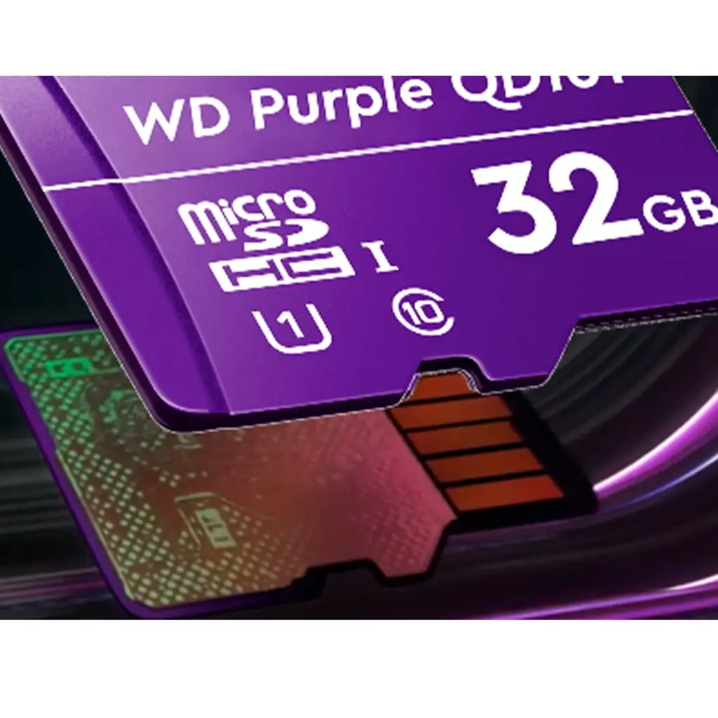 WDD032G1P0 C-85AEL0 | MICROSD 32GB WESTERN DIGITAL PURPLE