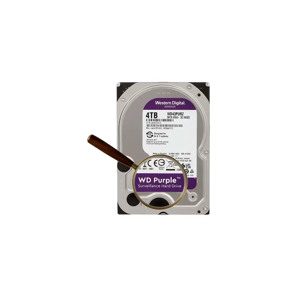 WD43PURZ-B | DISCO DURO PURPLE 4TB 5400RPM SATA