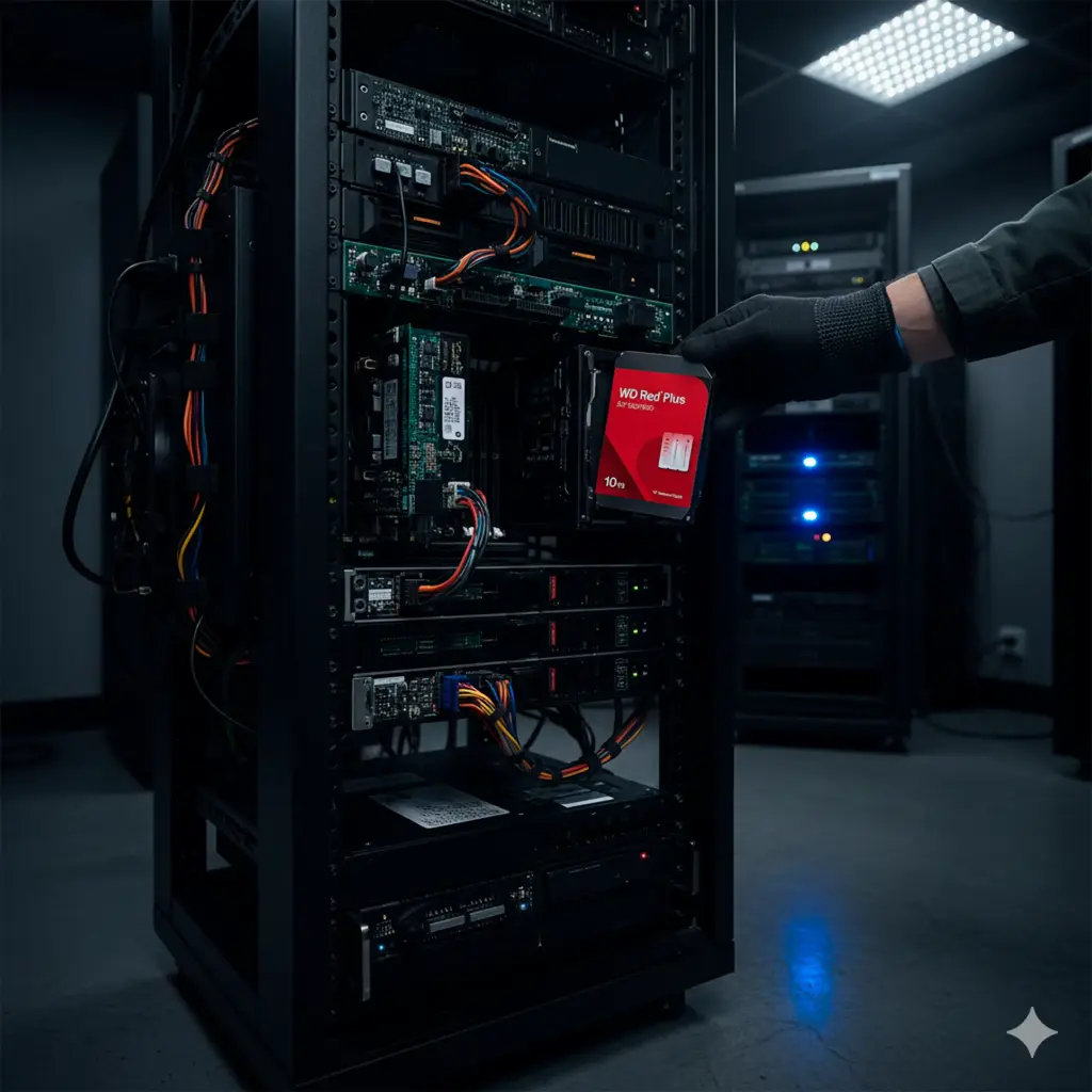 WD101EFBX | DISCO DURO RED PLUS PARA NAS 10TB 7200RPM 3.5P SATA