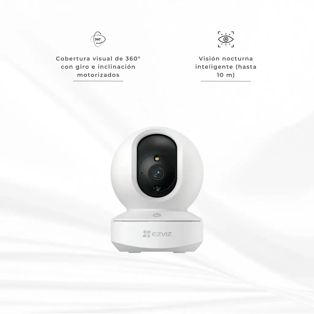 CS-TY1-R105-1L3WF | CÁMARA WIFI 3MP 360° CON DETECCIÓN DE MOVIMIENTO INTELIGENTE