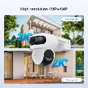 CS-HB90/SP-R100 | KIT DE CAMARA WIFI DOBLE LENTE 4MP + 4MP CON PANEL SOLAR