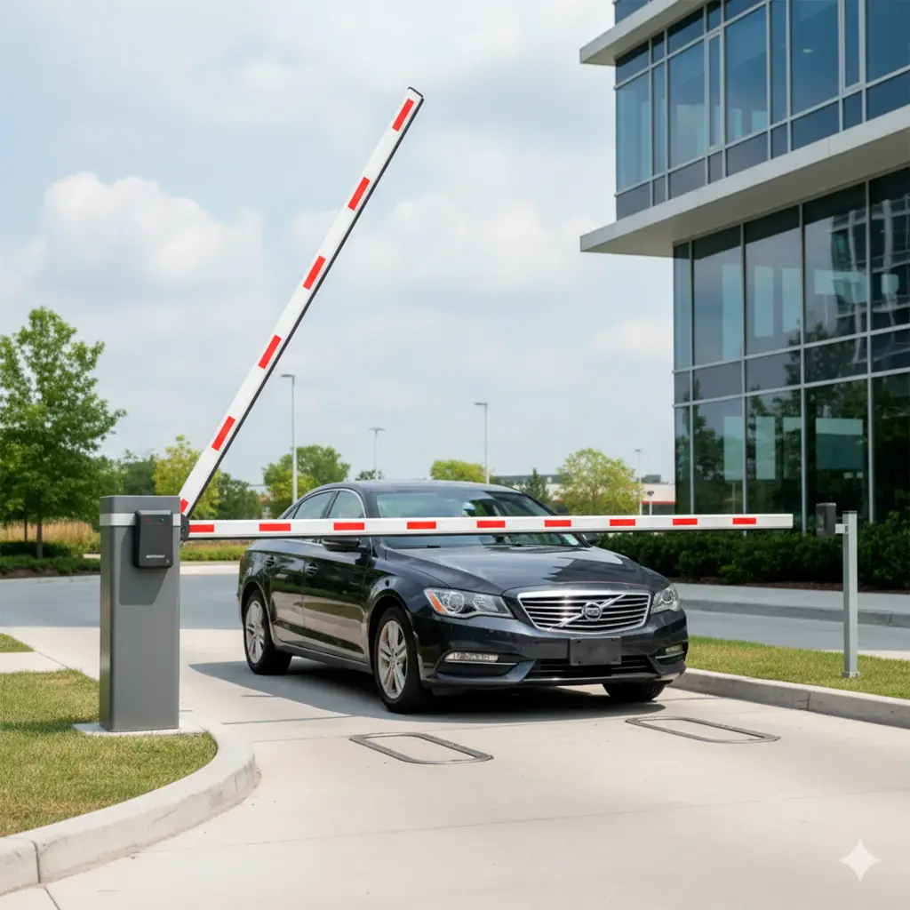 DS-TMG035 | Sensor de Presencia para Acceso Vehicular / Radar de Entrada y Salida / Evita que Baje la Barrera / Compatible con Cualquier Barrera Vehicular