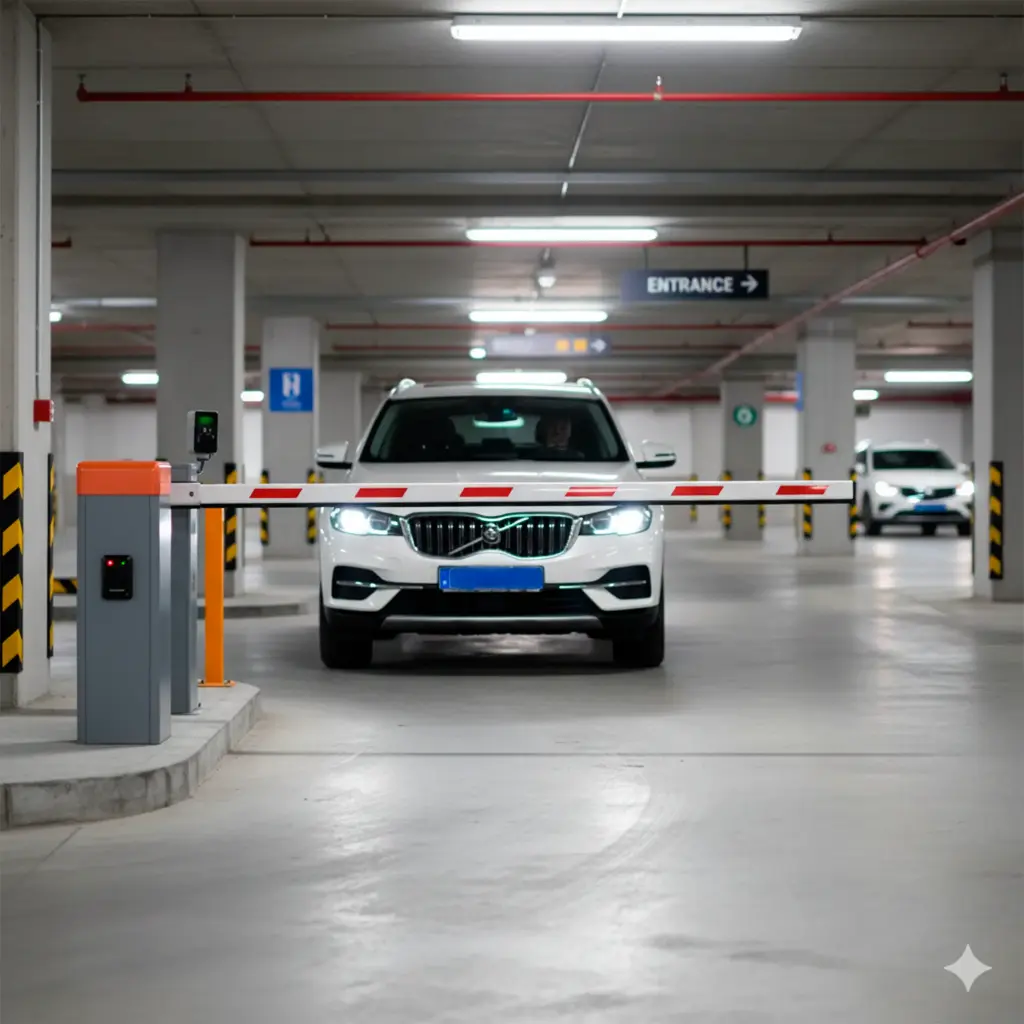 DS-TMG035 | Sensor de Presencia para Acceso Vehicular / Radar de Entrada y Salida / Evita que Baje la Barrera / Compatible con Cualquier Barrera Vehicular