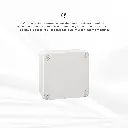 CAJA DE DERIVACION GRIS 100x100x50 MM 