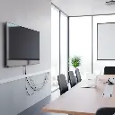 CANALETA BLANCA LISA 100X45 