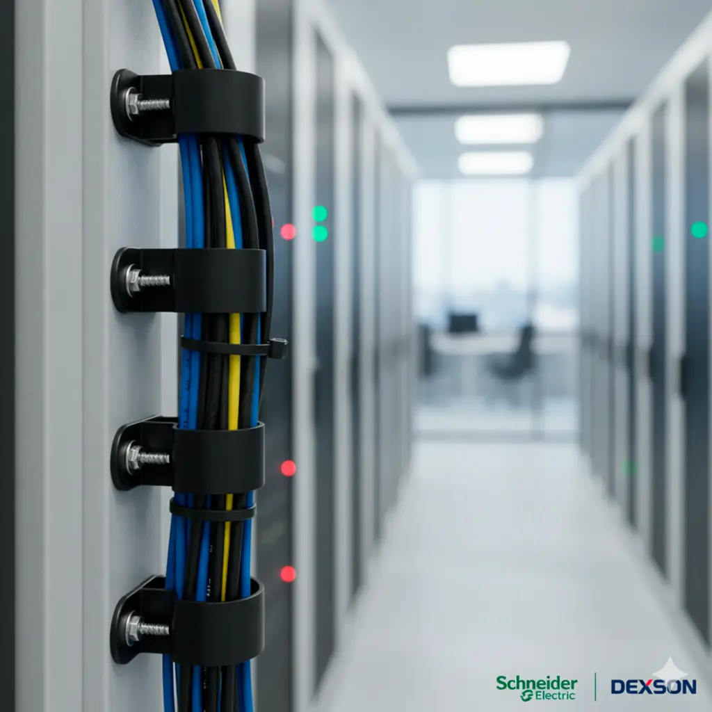 TTR35RX0 | ABRAZADERA PARA CABLES 290MM NEGRO 