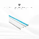 CANALETA BLANCA 32X12 CON DIVISION Y ADHESIVO 