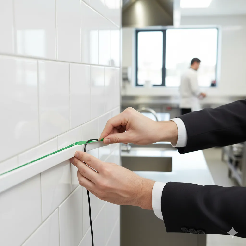 CANALETA BLANCA 13X7 CON ADHESIVO