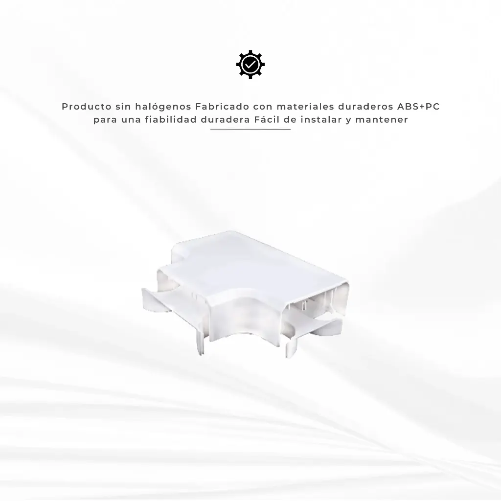 DERIVACION EN T BLANCA 100X45 DEXSON