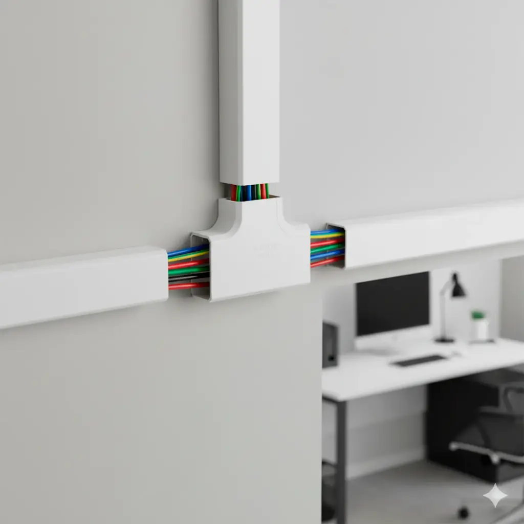 DERIVACION EN T BLANCA 100X45 DEXSON