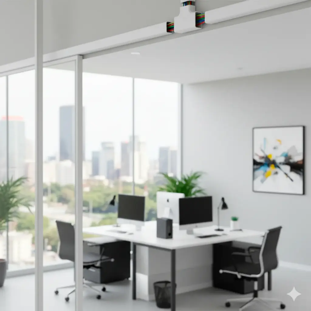 DERIVACION EN T BLANCA 100X45 DEXSON