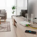 V2802-ACT | ONU Dual G/EPON con Wi-Fi AC + 1 Puerto CATV + 2 puertos Gigabit + 1 Puerto SC/APC, Hasta 1200 Mbps