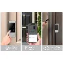 CS-DL04-R100-WP-GR | CERRADURA SMART PRO C/TECLADO, WIFI, BLUETHOOTH Y PROXIMIDAD EZVIZ