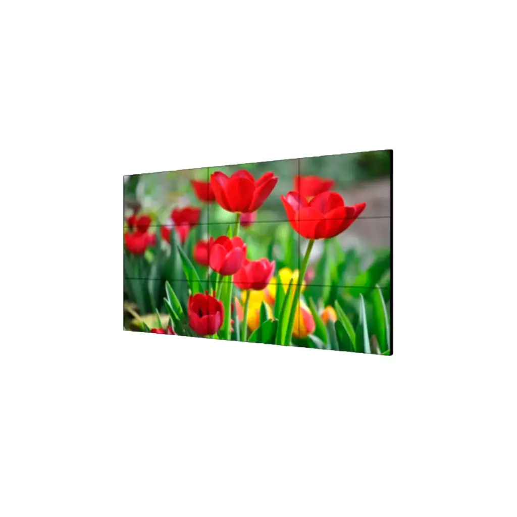 Pantalla LCD 55" para Videowall / Entrada HDMI - VGA - DVI - DP / Monitor Robusto / Bisel Delgado (3.5 mm) / Daisy Chain (Conexion en Cadena sin Software)