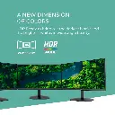22B35HM23  -	 Monitor AOC LED Profesional plano 21.5 VA Full HD (1920 X 1080) / 120Hz / 1 ms / VGA / HDMI /Base Fija / Kensington Lock / Adaptive Sync