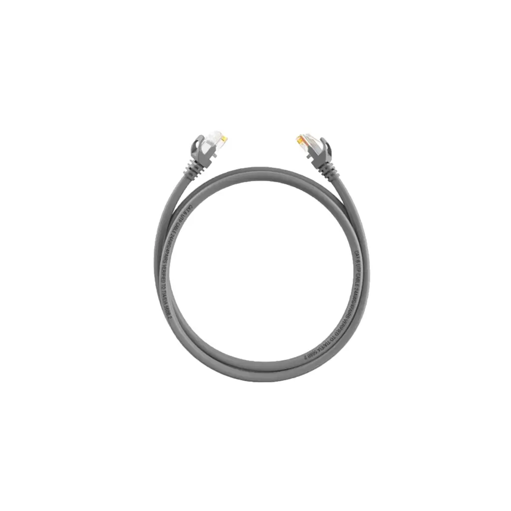 DS-1NP6UEC0 grey 10m| PATCH CORD UTP CAT 6 10 METROS HIKVISION