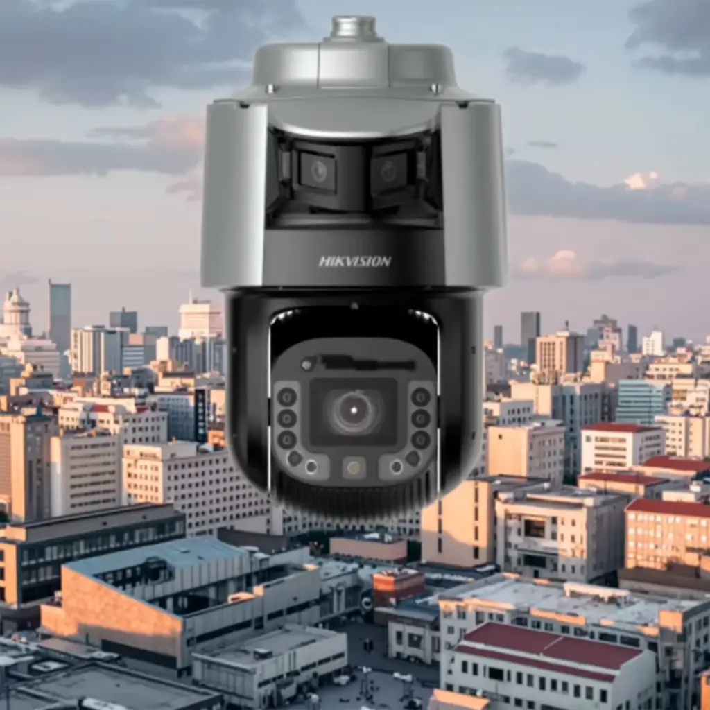 DS-2SF8C442MXG1-EL(W)(Y)/26 | Cámara domo de velocidad de red DarkFighter panorámica de 4 MP y 42X TandemVu serie 8C